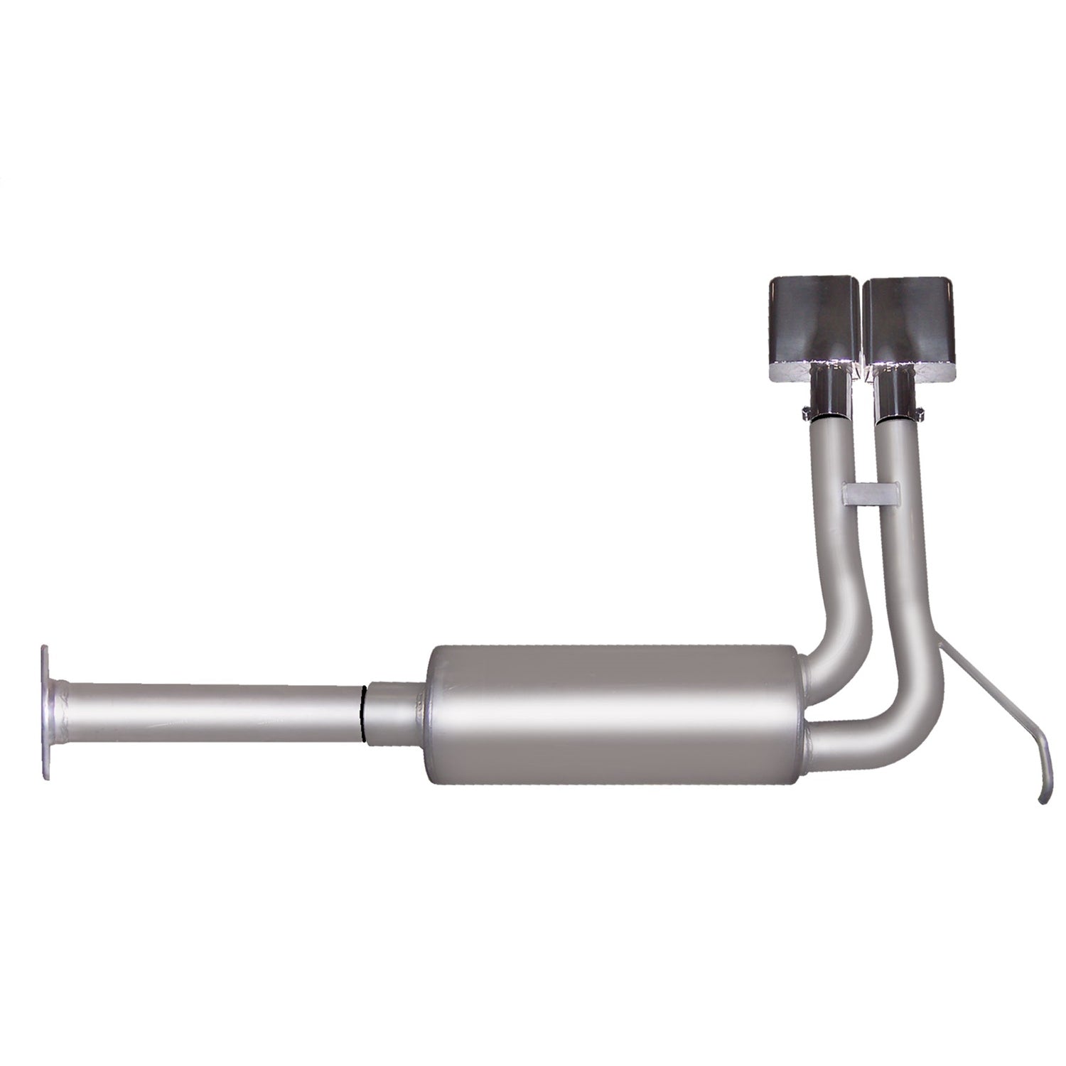 2.5in Cat-Back Super Truck Exhaust w/6in Tip <br> 94-95 Chevy GMC K1500 2500 4.3L,5.0L,5.7L