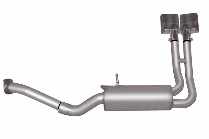Cat-Back Super Truck Exhaust System, Stainless <br> 99-07 Chevy Silverado GMC Sierra 1500 Classic