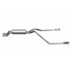 2.5in Cat-Back Dual Split Exhaust w/3.5in Tip <br> 01-06 Chevy Silverado GMC Sierra 2500 HD 6.0L