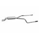2.5in Cat-Back Dual Split Exhaust w/3.5in Tip <br> 01-06 Chevy Silverado GMC Sierra 2500 3500 HD