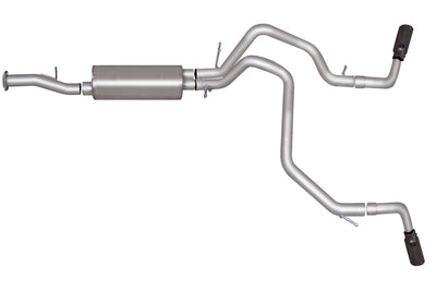 2.25in Cat-Back Dual Extreme Exhaust w/3.5in Tip <br> 07-09 Chevy Tahoe GMC Yukon 4.8L,5.3L