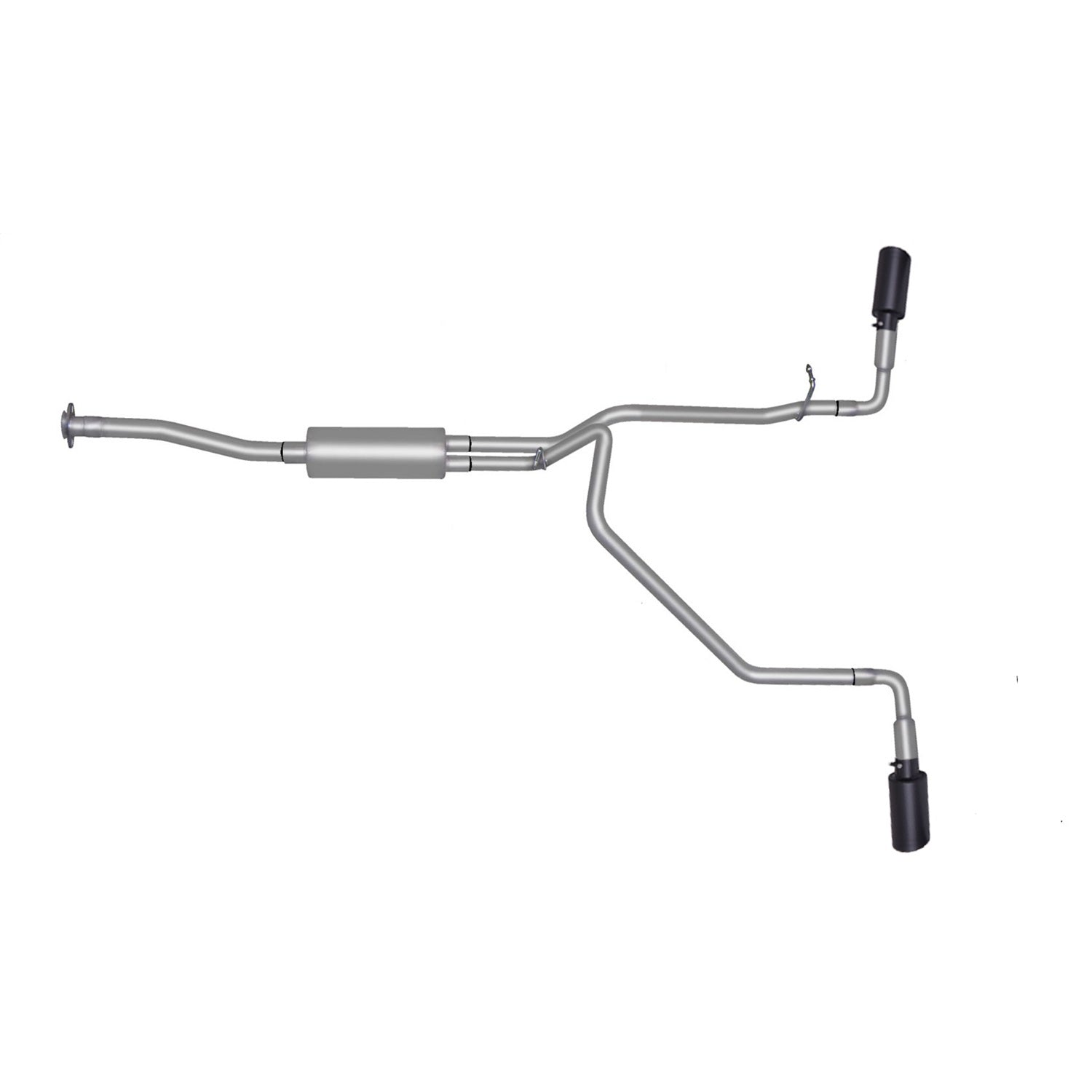 2.25in Cat-Back Dual Extreme Exhaust w/4in Tip <br> 15-22 Chevy Colorado, GMC Canyon 2.5L,3.6L