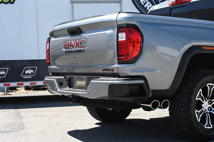 3.5in Stainless Cat-Back Dual Sport Exhaust System <br> 23-26 Chevy Colorado, GMC Yukon 2.7L