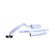 3.5in Stainless Cat-Back Dual Sport Exhaust System <br> 23-26 Chevy Colorado, GMC Yukon 2.7L