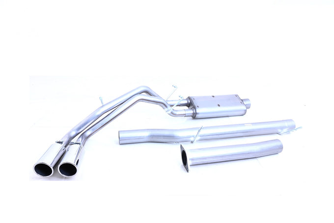 3.5in Stainless Cat-Back Dual Sport Exhaust System <br> 23-26 Chevy Colorado, GMC Yukon 2.7L
