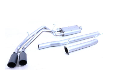 3.5in Cat-Back Dual Exhaust System System <br> 23-26 Chevy Colorado, GMC Yukon 2.7L
