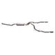 3in Cat-Back Dual Split Exhaust w/4in Tip <br> 07-10 Chevy Silverado GMC Sierra 2500 HD 6.0L