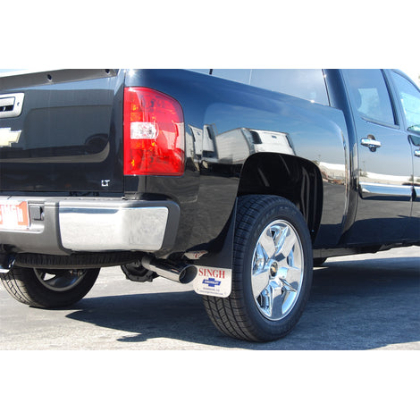 2.25in Cat-Back Dual Sport Exhaust w/3.5in Tip <br> 10-13 Chevy Silverado 1500 GMC Sierra 1500