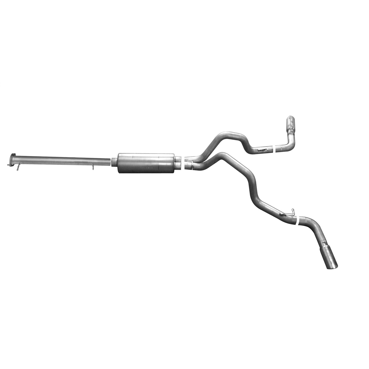 3in Cat-Back Dual Extreme Exhaust w/4in Tip <br> 11-19 Chevy Silverado GMC Sierra 2500 3500 HD 6.0L