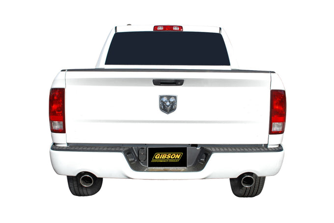 2.25in Cat-Back Dual Split Exhaust w/4in Tip <br> 09-10 Dodge Ram 1500, 11-18 Ram 1500 4.7L,5.7L