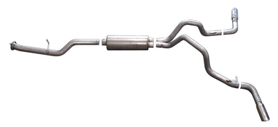 3.5in/3in Cat-Back Dual Extreme Exhaust w/4in Tip <br> 11-19 Chevy Silverado GMC Sierra 2500 3500 HD 6.0L