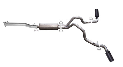 3.5in/3in Cat-Back Dual Extreme Exhaust w/4in Tip <br> 11-19 Chevy Silverado GMC Sierra 2500 3500 HD 6.0L