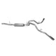 2.25in Cat-Back Dual Extreme Exhaust w/4in Tip <br> 10-18 Chevy Silverado 1500 GMC Sierra 1500 4.8L,5.3L