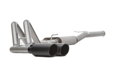 3in Cat-Back Dual Sport Exhaust w/4in Tip <br> 14-18 Chevy Silverado 1500 GMC Sierra 1500 5.3L