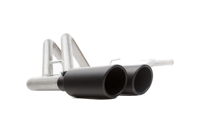 3in Cat-Back Dual Sport Exhaust w/4in Tip <br> 14-18 Chevy Silverado 1500 GMC Sierra 1500 5.3L