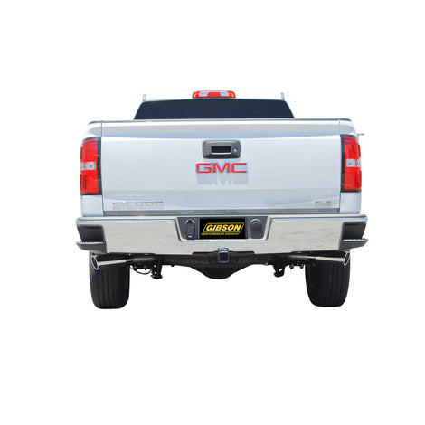 3in/2.25 in Cat-Back Dual Extreme Exhaust w/4in Tip <br> 14-18 Chevy Silverado 1500 GMC Sierra 1500 5.3L