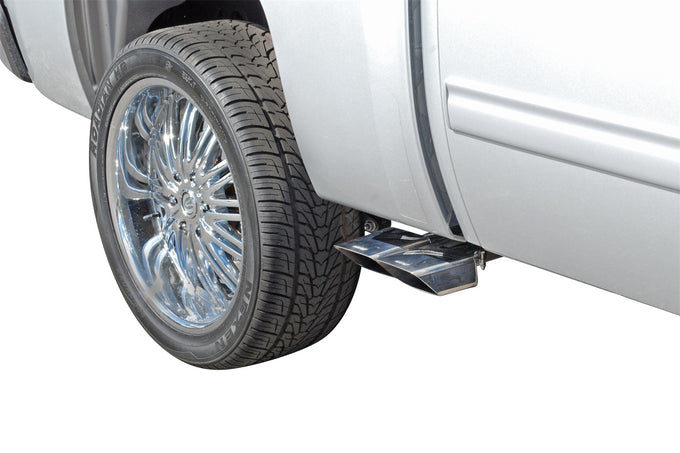 3in/2.25in Cat-Back Dual Sport Exhaust w/6in Tip <br> 14-18 Chevy Silverado 1500 GMC Sierra 1500 5.3L