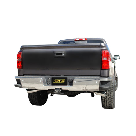 3in/2.25 in Cat-Back Dual Extreme Exhaust w/4in Tip <br> 14-18 Chevy Silverado 1500 GMC Sierra 1500 6.2L