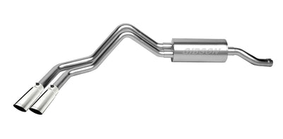 3in/2.25 in Cat-Back Dual Sport Exhaust w/3in Tip <br> 14-18 Chevy Silverado 1500 GMC Sierra 1500 6.2L
