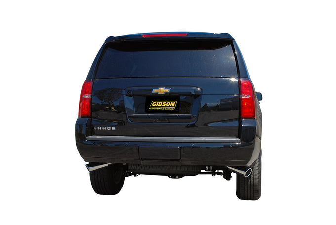 2.25in Cat-Back Dual Extreme Exhaust w/4in Tip <br> 15-20 Chevy Tahoe, GMC Yukon 5.3L