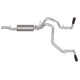 2.25in Cat-Back Dual Extreme Exhaust w/4in Tip <br> 15-20 Chevy Tahoe, GMC Yukon 5.3L