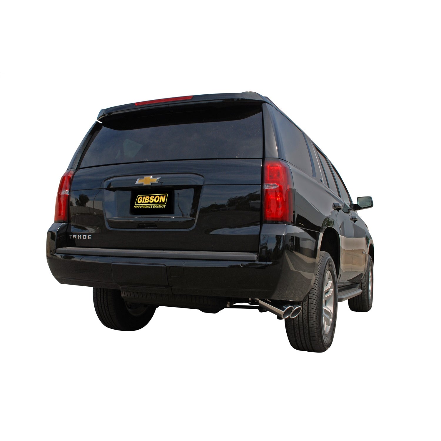 2.25in Cat-Back Dual Sport Exhaust w/4in Tip <br> 15-20 Chevy Tahoe, GMC Yukon 5.3L