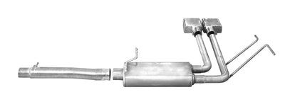 2.5in Cat-Back Super Truck Exhaust w/6in Tip <br> 14-18 Chevy Silverado 1500 GMC Sierra 1500 6.2L
