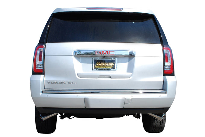 3.5in Cat-Back Dual Extreme Exhaust w/4in Tip <br> 14-20 Cadillac Escalade, 15-20 GMC Yukon 6.2L