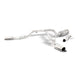 2.5in Cat-Back Dual Extreme Exhaust w/4in Tip <br> 21-23 GMC Yukon, 21-22 Chevy Tahoe 5.3L