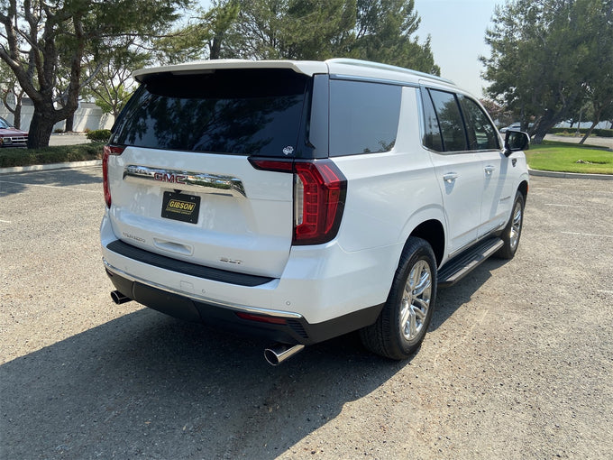 2.5in Cat-Back Dual Split Exhaust w/4in Tip <br> 21-25 Chevy Suburban, GMC Yukon XL 5.3L