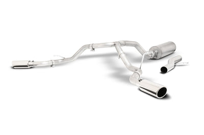 2.5in Cat-Back Dual Extreme Exhaust w/4in Tip <br> 21-25 Chevy Suburban, GMC Yukon XL 5.3L