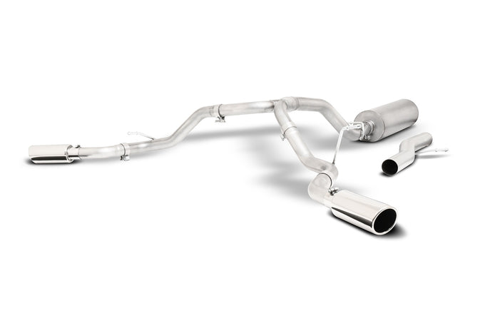 2.5in Cat-Back Dual Extreme Exhaust w/4in Tip <br> 21-25 Chevy Suburban, GMC Yukon XL 5.3L