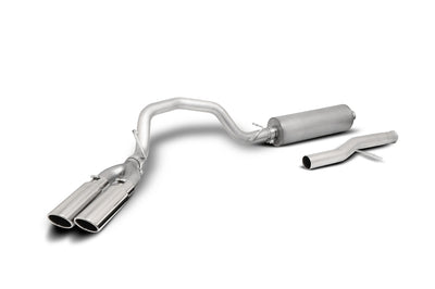 3in Cat-Back Dual Sport Exhaust w/4in Tip <br> 21-25 Chevy Suburban, GMC Yukon XL 5.3L