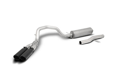 3in Cat-Back Dual Sport Exhaust w/4in Tip <br> 21-25 Chevy Suburban, GMC Yukon XL 5.3L