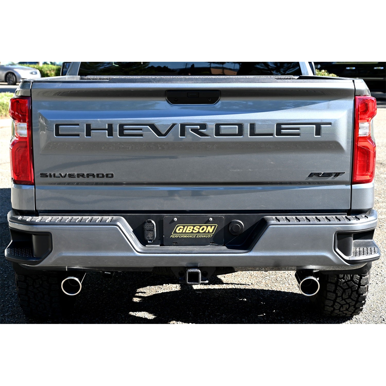 3in-2.5in Cat-Back Dual Split Exhaust w/4in Tip <br> 19-25 Chevy Silverado GMC Sierra 1500 LTD Limited