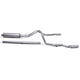 3in-2.5in Cat-Back Dual Split Exhaust w/4in Tip <br> 19-25 Chevy Silverado GMC Sierra 1500 LTD Limited