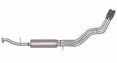 2.5in Cat-Back Dual Sport Exhaust w/3.5in Tip <br> 99-01 Chevy Silverado GMC Sierra 1500 2500