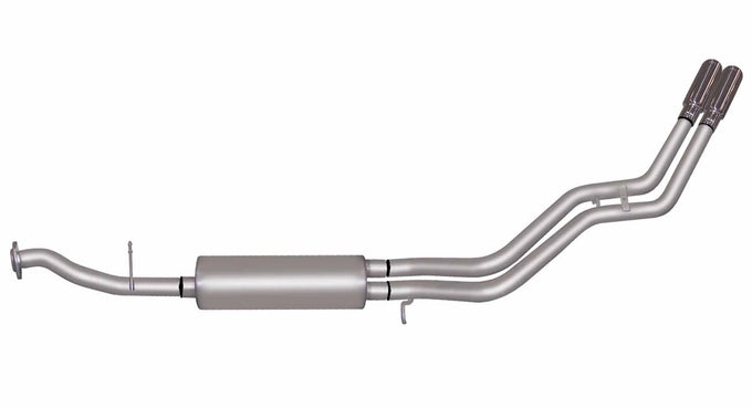 2.5in Cat-Back Dual Sport Exhaust w/3.5in Tip <br> 99-01 Chevy Silverado GMC Sierra 1500 2500