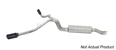 4in Cat-Back Dual Extreme Exhaust w/4in Tip <br> 19-25 Chevy Silverado GMC Sierra 1500 LTD Limited