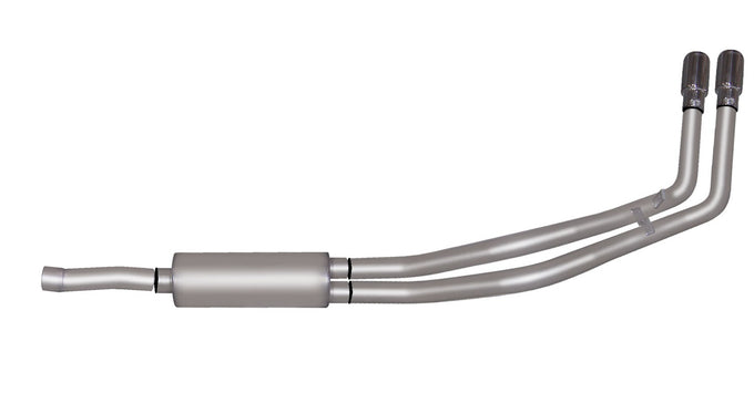 2.5in Cat-Back Dual Sport Exhaust w/3.5in Tip <br> 88-93 Chevy GMC C/K 1500 2500 5.7L