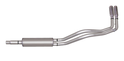 2.5in Aluminized Cat-Back Dual Sport Exhaust System <br> 1994-1997 Dodge Ram 1500 3.9L,5.2L,5.9L