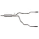 2.5in Cat-Back Dual Split Exhaust w/3.5in Tip <br> 1998-2001 Dodge Ram 1500 3.9L,5.2L,5.9L