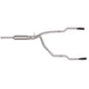 2.5in Cat-Back Dual Split Exhaust w/3.5in Tip <br> 1996-2002 Dodge Ram 2500 Ram 3500 8.0L