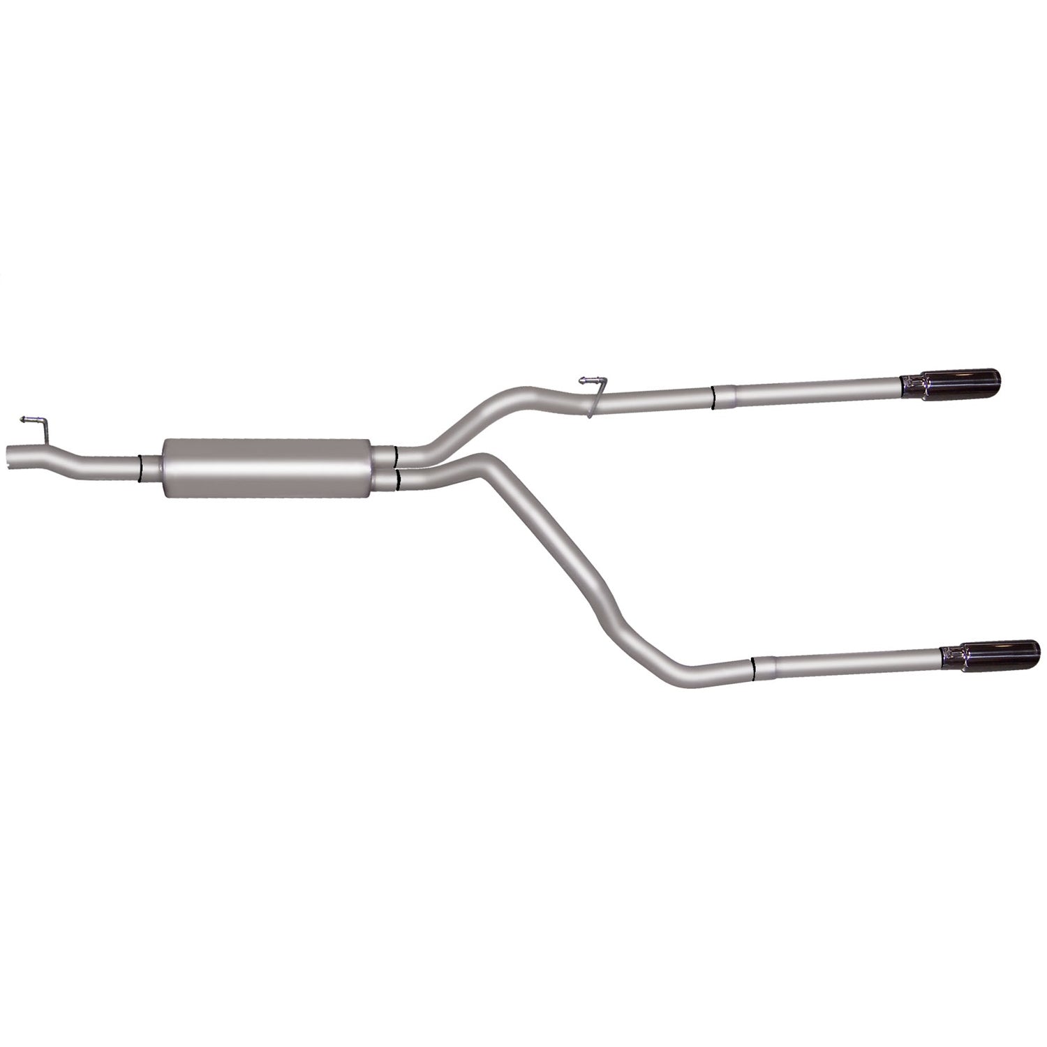 2.5in Cat-Back Dual Split Exhaust w/3.5in Tip <br> 2003 Dodge Ram 1500 5.7L