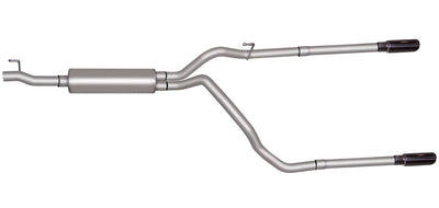 2.5in Cat-Back Dual Split Exhaust w/3.5in Tip <br> 2003 Dodge Ram 1500 5.7L