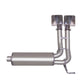 2.5in Cat-Back Super Truck Exhaust w/6in Tip <br> 2004-2005 Dodge Ram 1500 5.7L