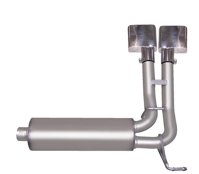 2.5in Cat-Back Super Truck Exhaust w/6in Tip <br> 2004-2005 Dodge Ram 1500 5.7L