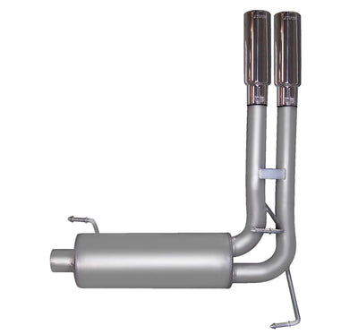2.5in Cat-Back Super Truck Exhaust w/3.5in Tip <br> 2004-2005 Dodge Ram 1500 5.7L