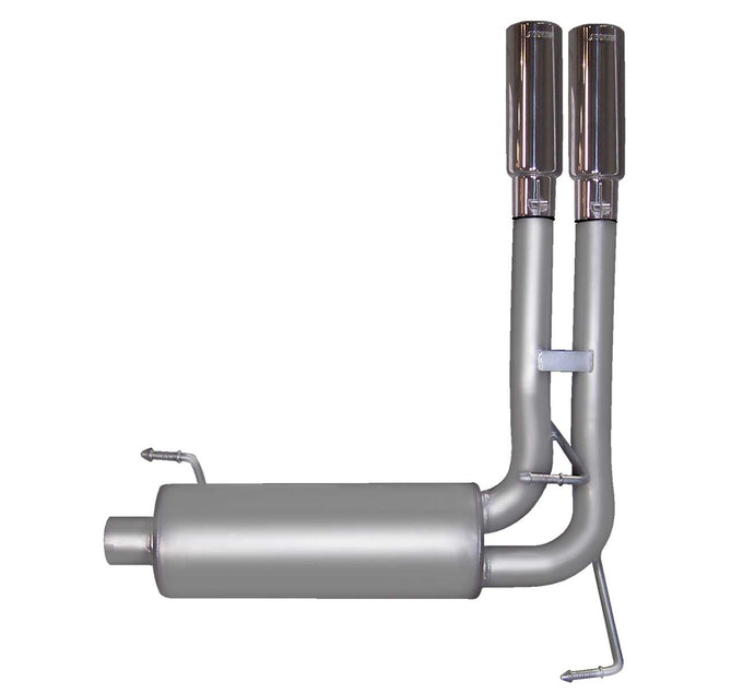 2.5in Cat-Back Super Truck Exhaust w/3.5in Tip <br> 2004-2005 Dodge Ram 1500 5.7L