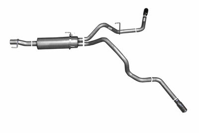 2.5in Cat-Back Dual Extreme Exhaust w/3.5in Tip <br> 2004-2005 Dodge Ram 1500 5.7L